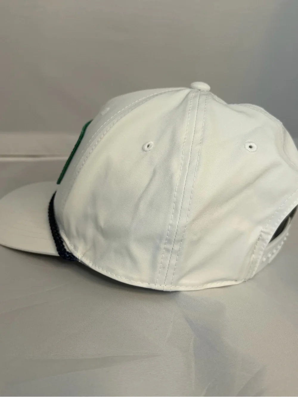 The Honors Course White Embroidered Patch Cap